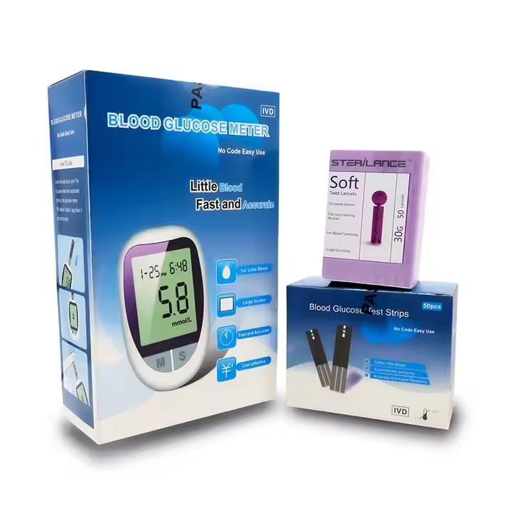 Hospital Electronic Blood Glucose Meter Glucometro Non Invasive Glucometer Monitoring Device