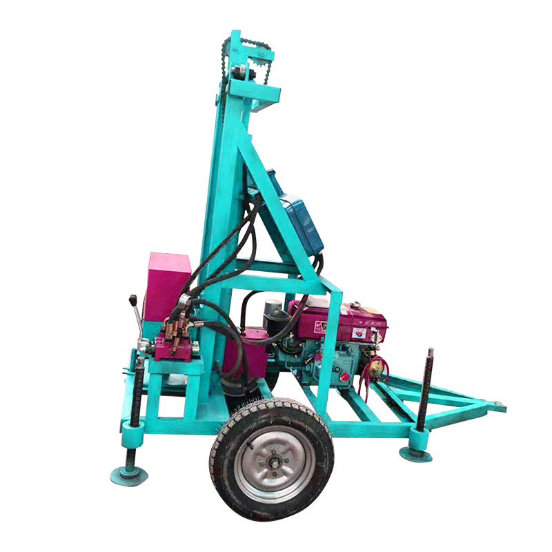 New Small HF150D mine Portable Borehole Water Well Drilling rigs Machine