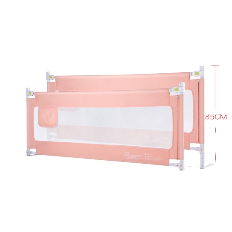 Carefully Selected Material Peach Skin Velvet/Iron/PP/Sponge Bed Edge Guard Children Bed Protection