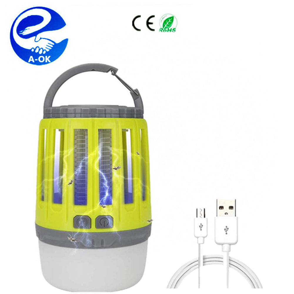 USB Powered UV LED фотокатализатор Электрический ошибка Zapper москитная убийца Борьба с вредителями Светодиодная лампа ловушка