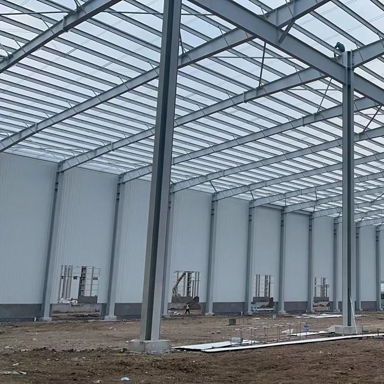 Good quality fast install prefab buildings project warehouse light steel structure