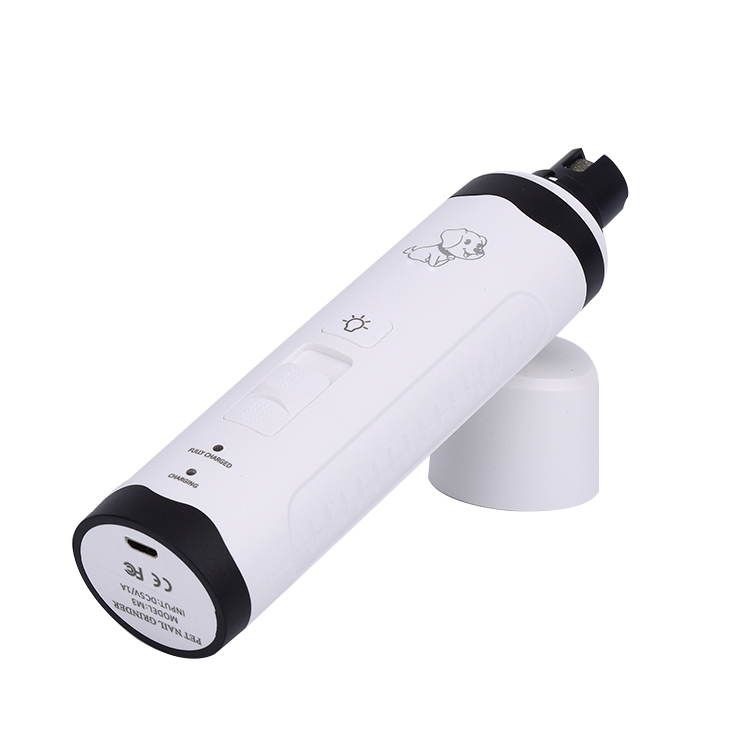 Professional electric 2 speed pet nail grinder dog nail polisher stainless cat dog nail clippers cutter