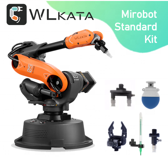 Wlkata Mirobot-шестиосевая Роботизированная рука с открытым исходным кодом обучения DIY умная фабрика