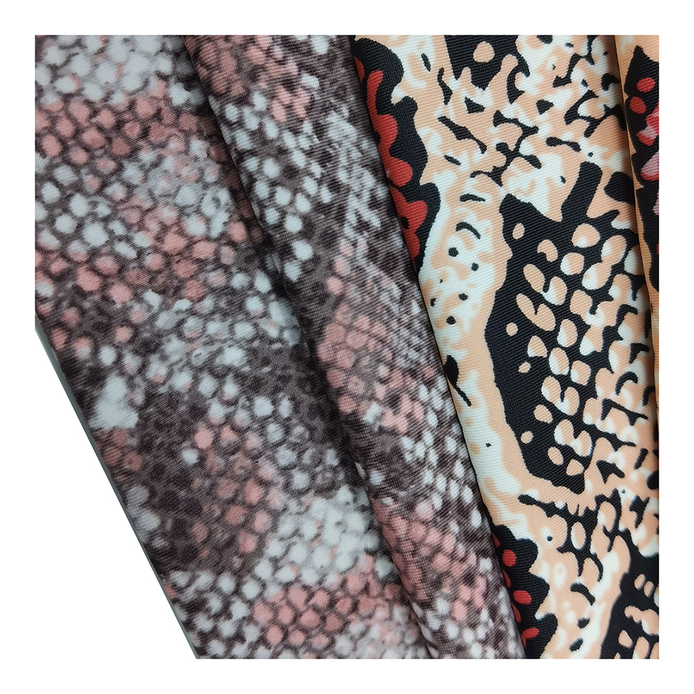 Stretch Nylon Spandex Beachwear Swimwear Jumpsuit Customized Digital Printing Fabric