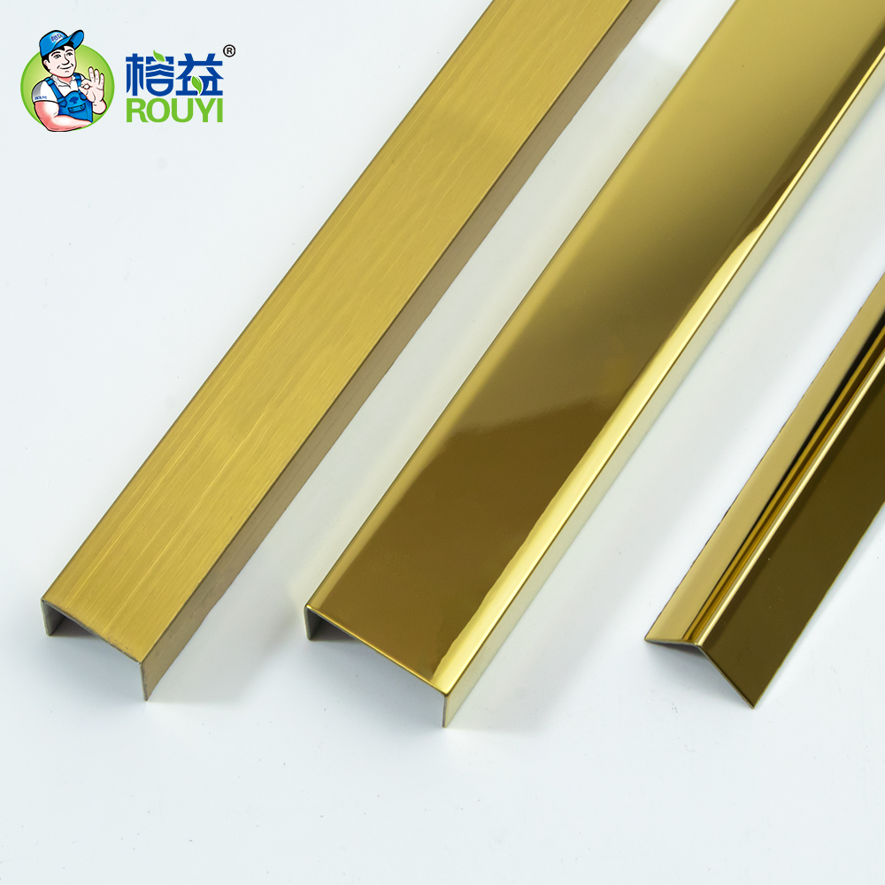 New Arrivals stainless steel Wall corner Decorative building materials accessories tile egde trim