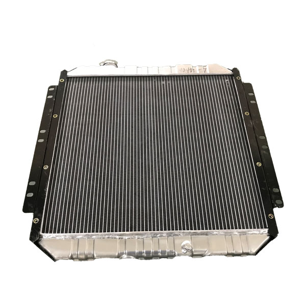 High quality die cast aluminium radiator HD 450-7 excavator parts for excavator jcb parts radiator