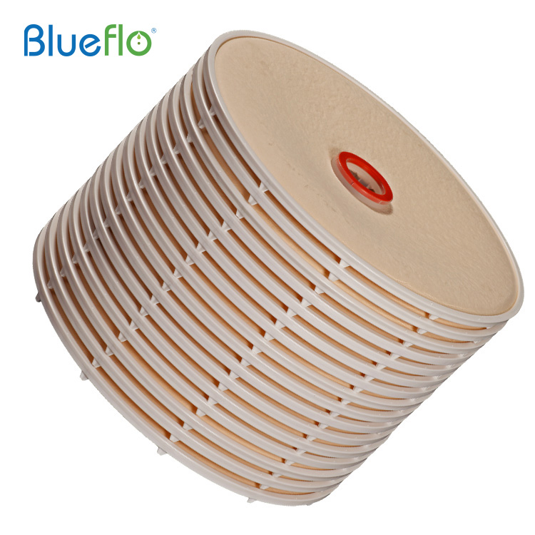 Blueflo линзовидные картриджи, дисковый фильтр, дисковые картриджи, промышленные конопляные продукты для фильтрации масла CBD