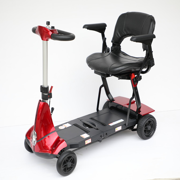 SOLAX S2043 Light Weight 4 Wheel Folded Electric Disabled Mobility Scooter