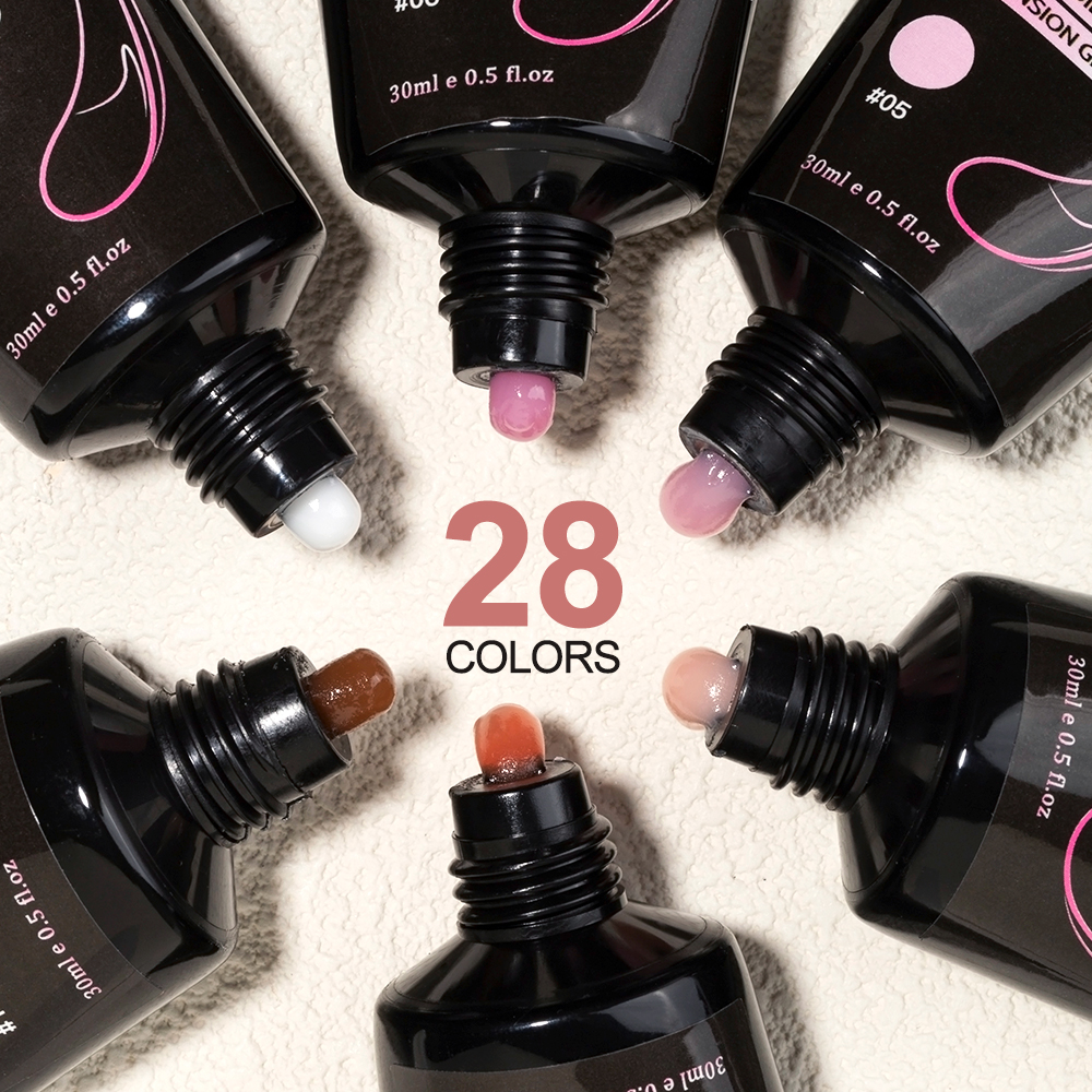 Professional Private Label Acrylic Gel Nails Custom Color Soak Off UV Nail Extension Gel polying gel