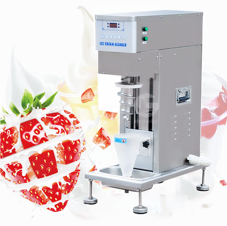 GLORY Cheap Price high output soft fruit ice cream machine 7.5kw Fruit Ice Cream Blender Blending Machine