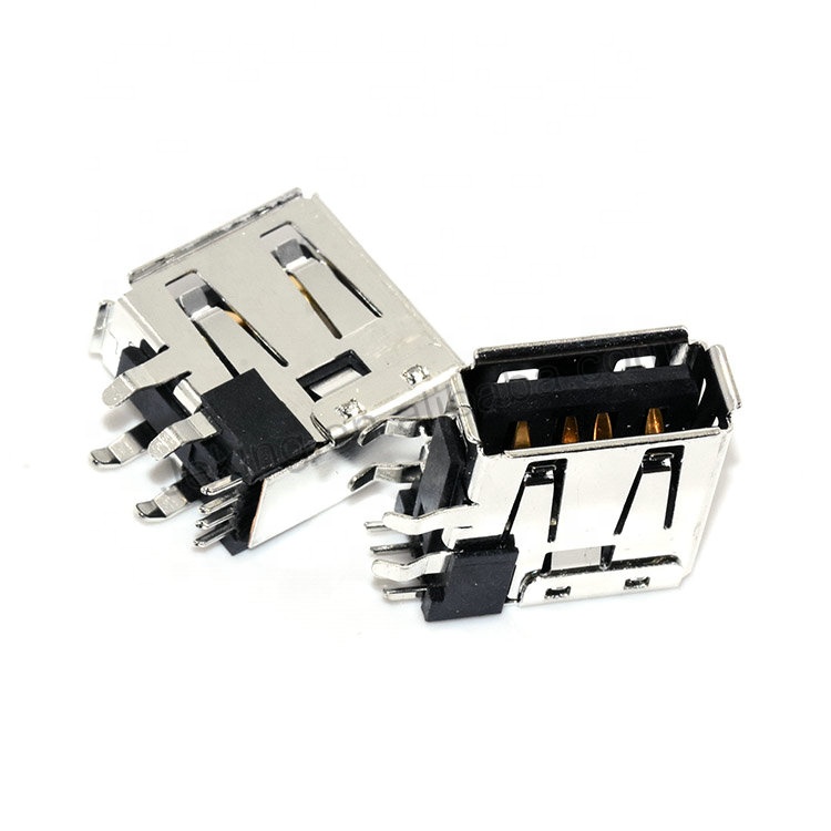 Jeking CONN RCPT USB2.0 4POS R/A 0673298000