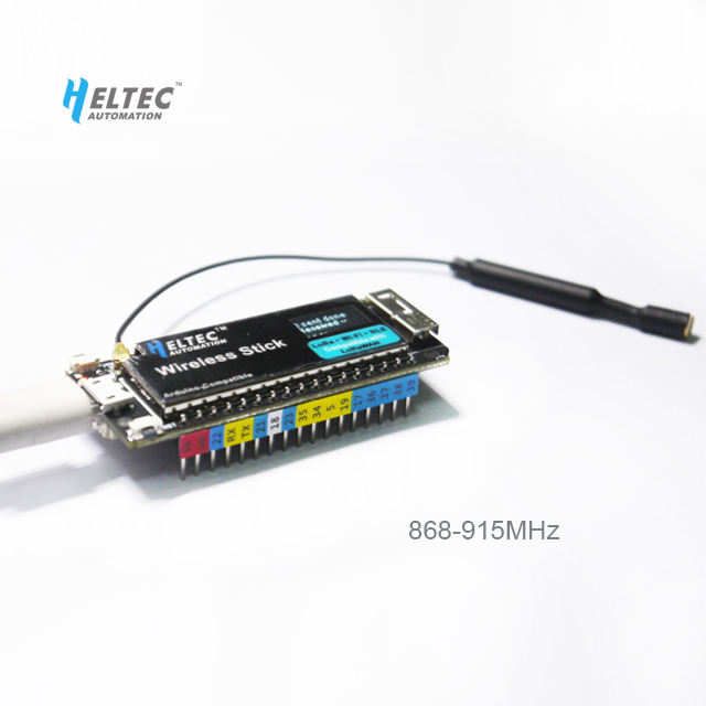 Heltec Lora arduino Wi-Fi Ble LoRA ESP32 868 МГц-915 МГц sx1276 IOT Lora-узел для LoraWan/Беспроводная палка