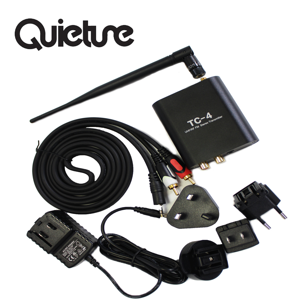 TC-4 transmitter for silent disco wireless headset pary