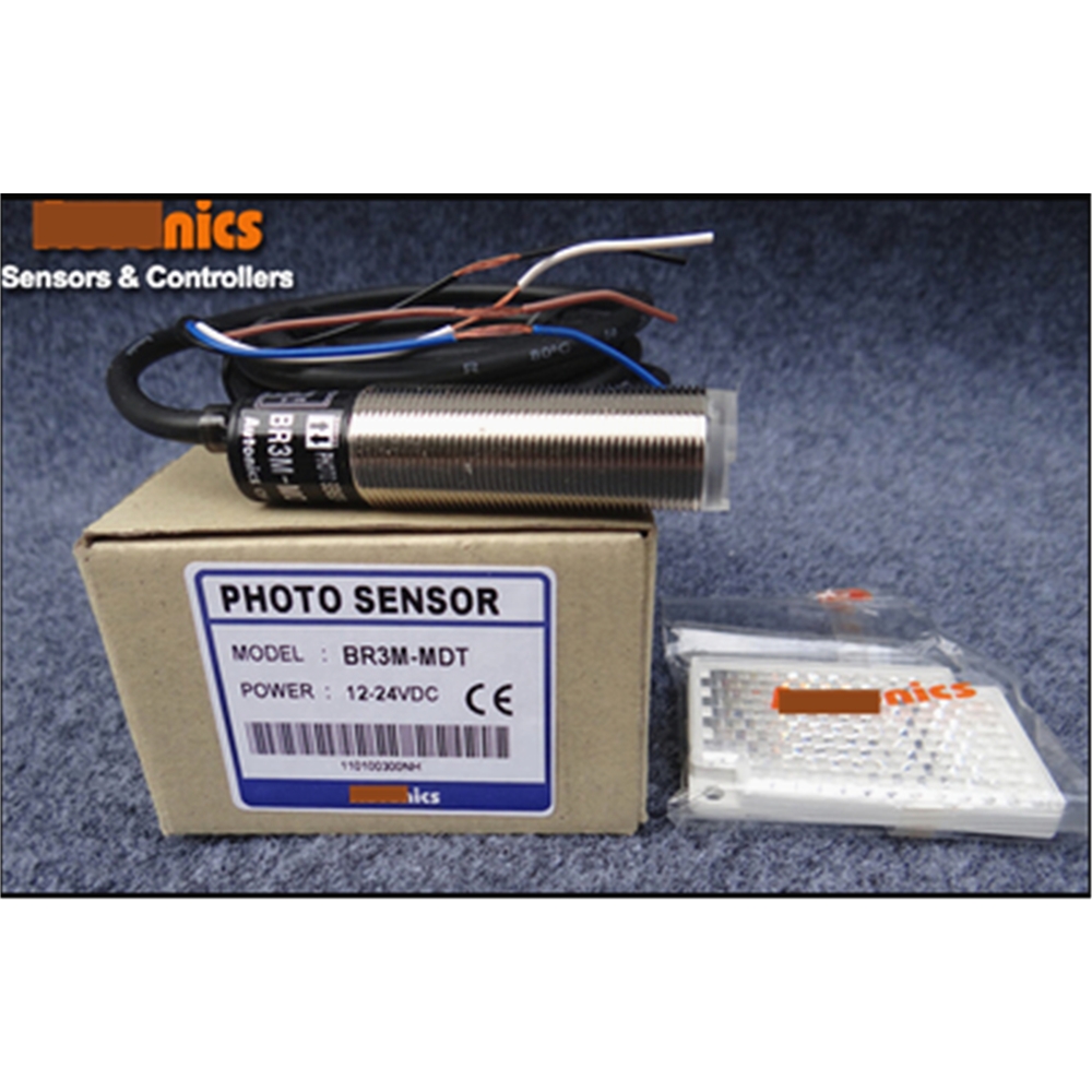 New BR3M-MDT BR3M-MDT-P DC cylindrical photoelectric sensor
