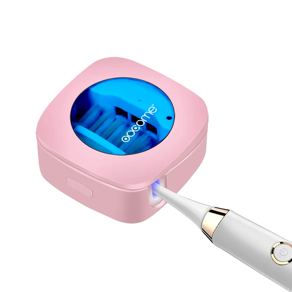 2021 Best Uv-Disinfecting Storage Teeth Brush Sanitizer Case Multi Function Portable Toothbrush Sterilizer