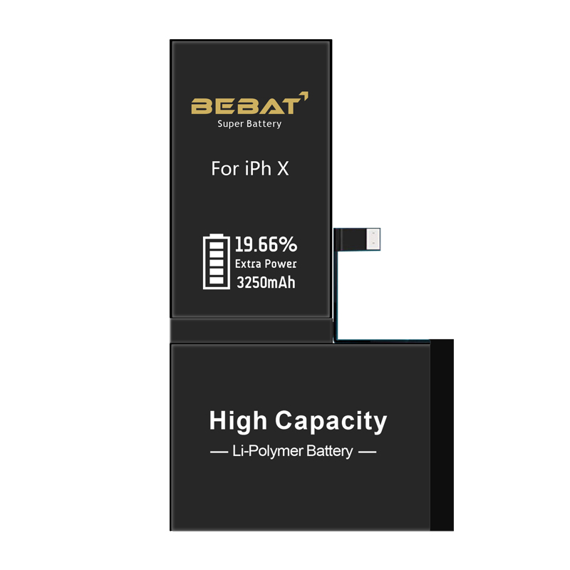 Replacement digital battery for iphone X battery original customized OEM logo