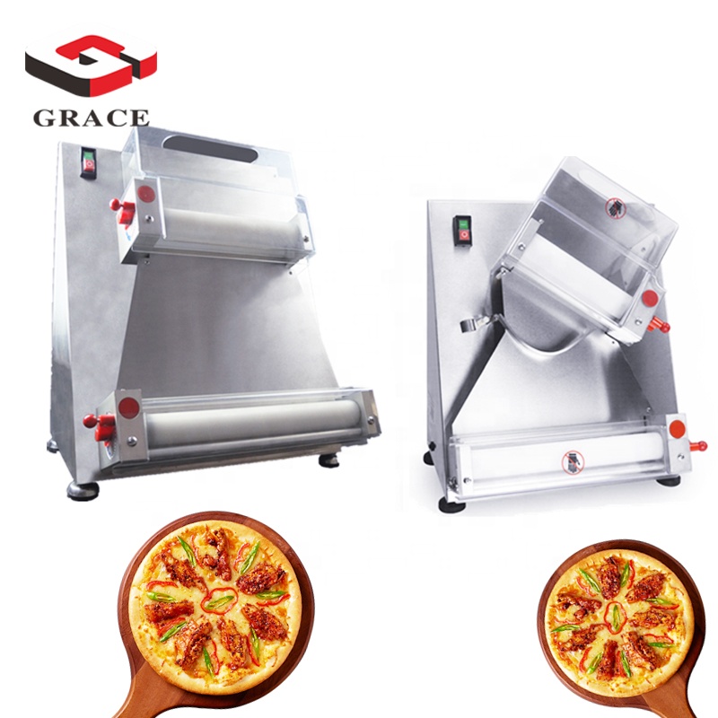 GRACE Professional Automatic Electric Tabletop Pizza Dough Roller Machine