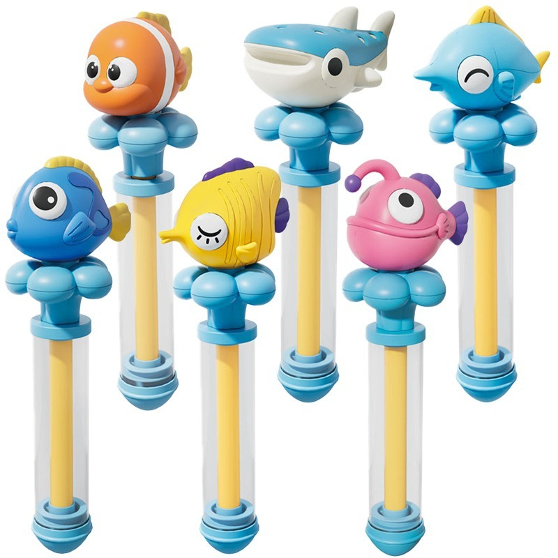 2024 CPS Summer Toys Cartoon Marine Animal Water kids Toys gun Water Blasters Set