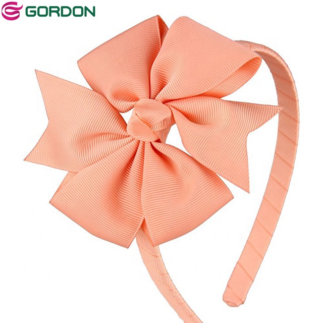 China supplier Grosgrain ribbon made Hair Bow Accessories for girls hair