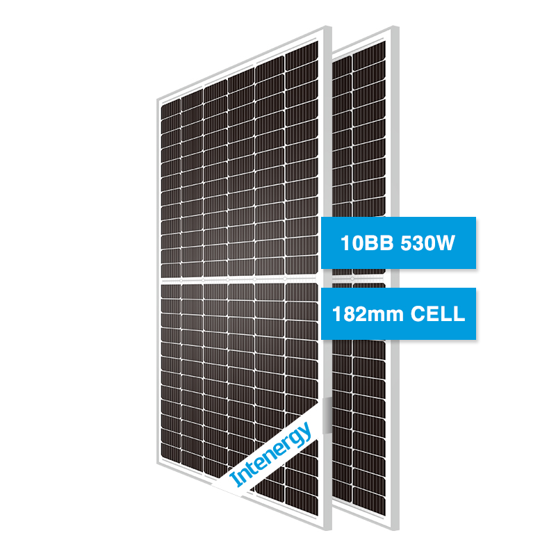 Intenergy Топ продажа 500 Вт 525 Вт солнечные панели использовать моно кристаллические половина ячейки