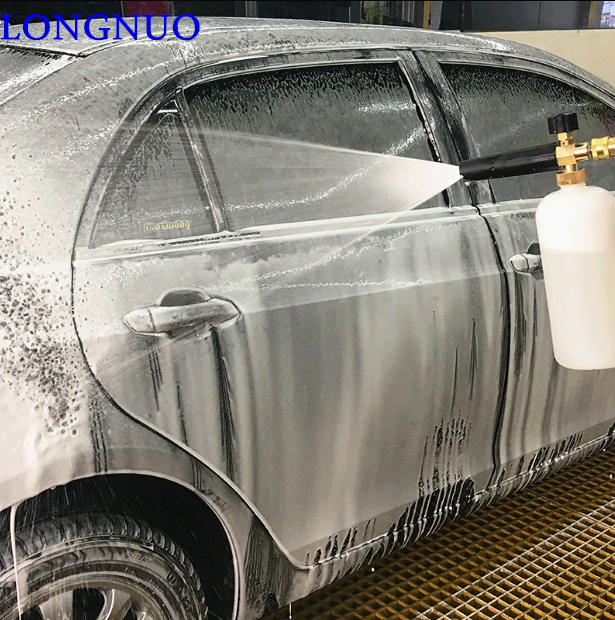 Высокое давление Автомойка снег пена пушки пены спрей бутылка снег пенная насадка с 1/4 "быстрый разъем