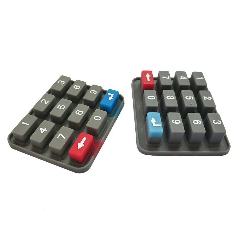 Eco-friendly button silicone wristband button silicone switch button