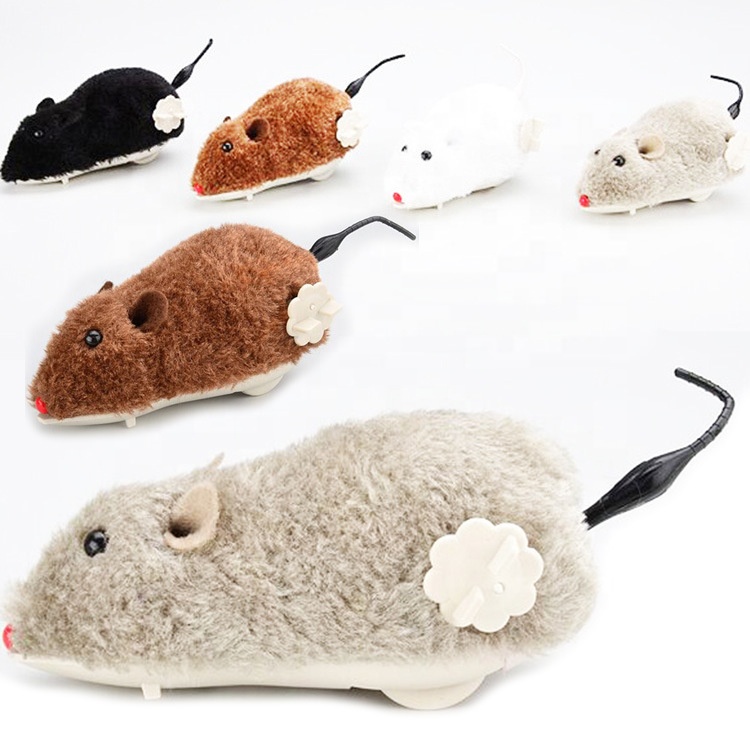 Игрушки для собак и кошек, заводная игрушка, мягкая мышь, котенок, игрушки для розыгрыша