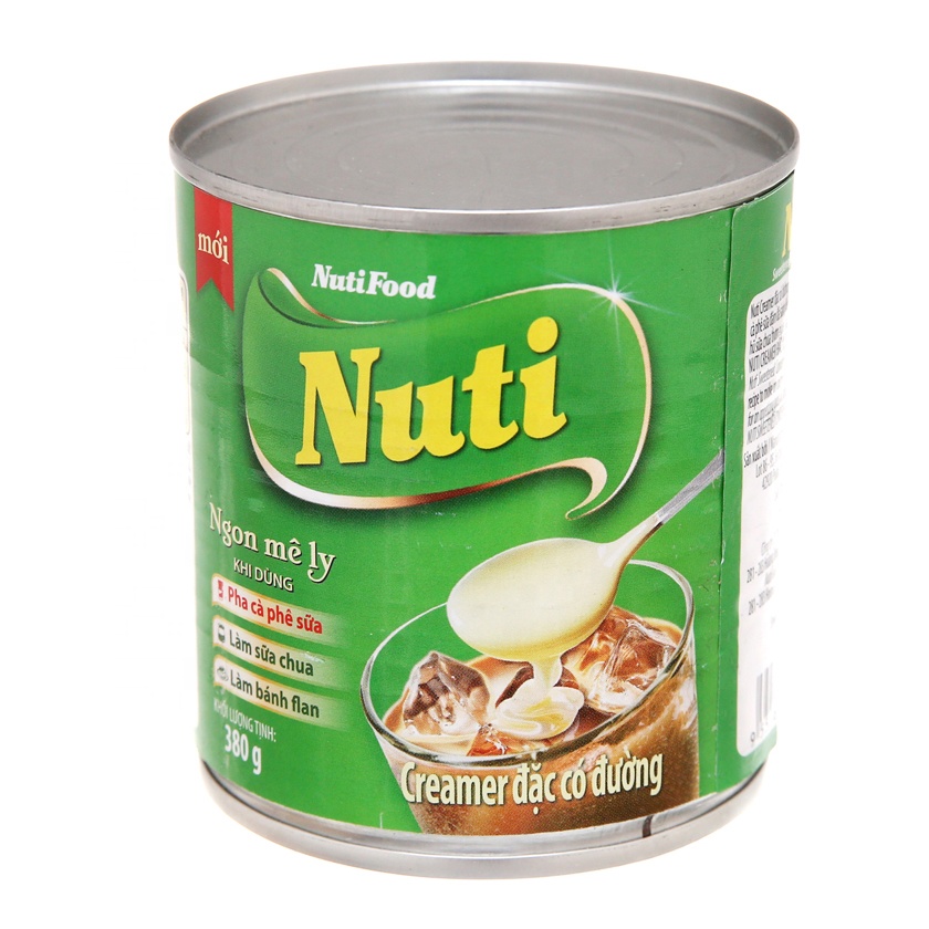 Конденсационное молоко Nutifood, зеленая этикетка, 380 г