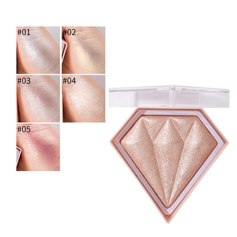 5 Colors Highlighter Makeup Highlight Makeup Private Label Palette Private Label Pen Makeup Wigs Liquid Highlight Powder