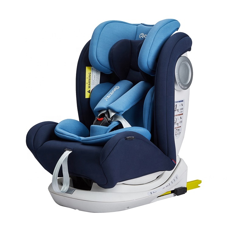 Безопасное детское автомобильное сиденье ISOFIX и Top tether, 360 градусов вращения isofix детское сиденье, группа 0 + 123