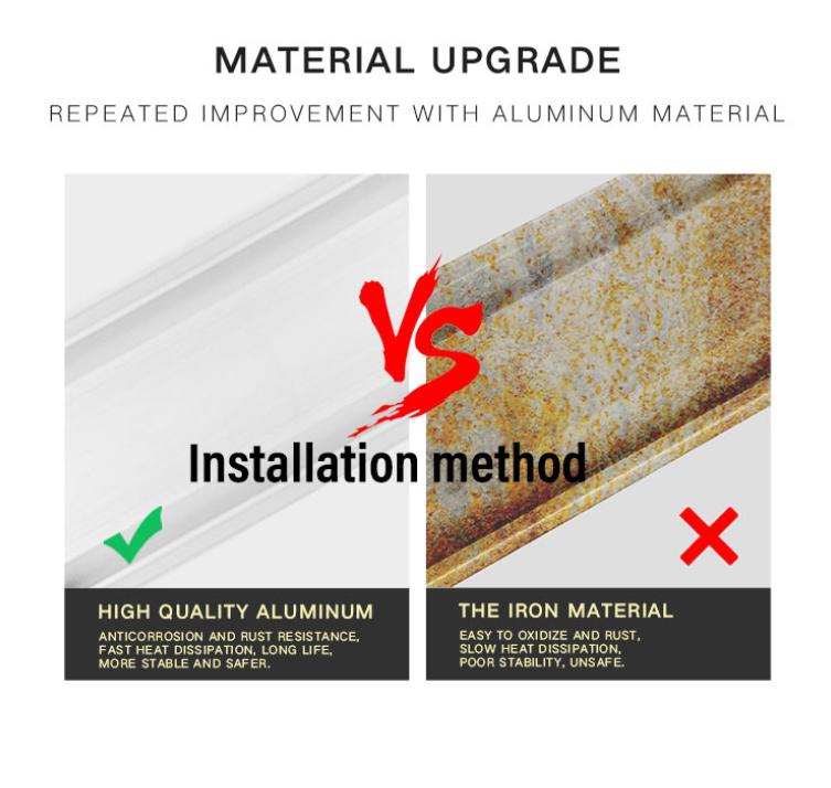 Economical 2FT 4FT LED Vapor Tight Strip Fixture LED Weatherproof Fitting