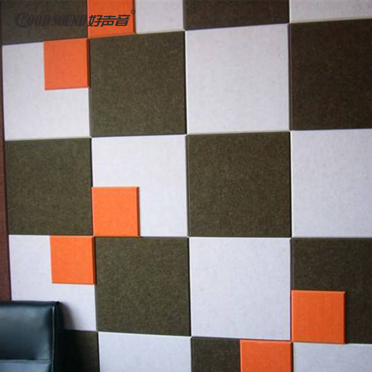 GOODSOUND 100% Polyester Sound System Wall Decorative Sound Proofing Acoustic Panel For Meeting Room