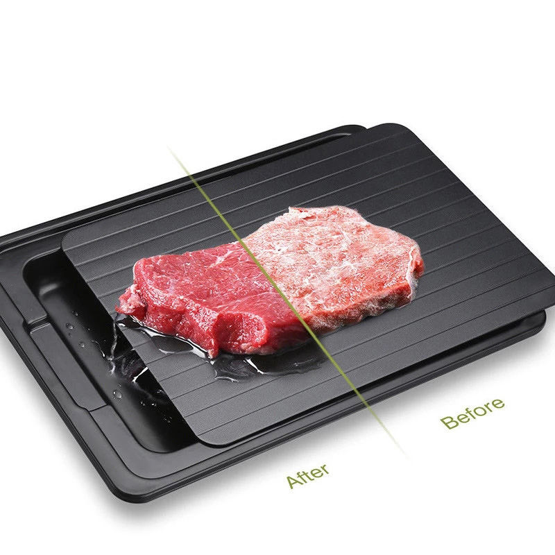 Быстрое размораживание лоток meatthaw замороженных продуктов Мясо Фрукты быстрого размораживания пластина доска кухонный гаджет для инструментов