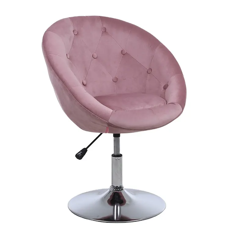High Design Bar Chairs Cheap Luxury Bar Furniture Modern Counter High Bar Barber Pink Salon Chair