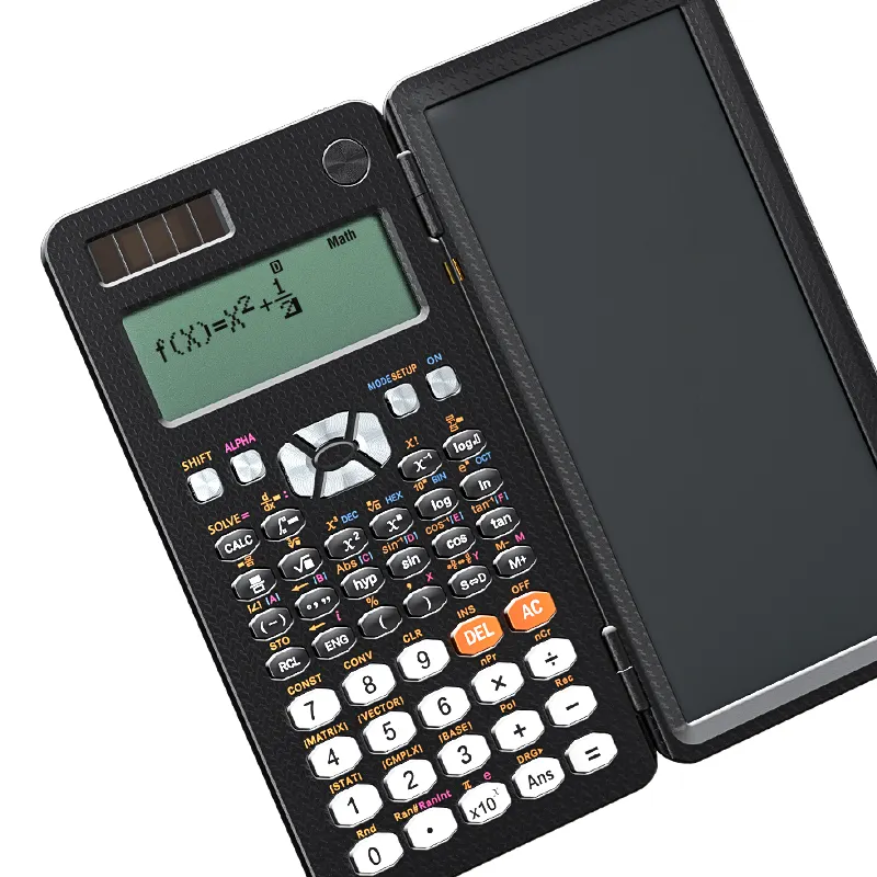Calculator With Writing NEWYES Students 417 Functions Electronic Scientific Calculator With Writing Pad