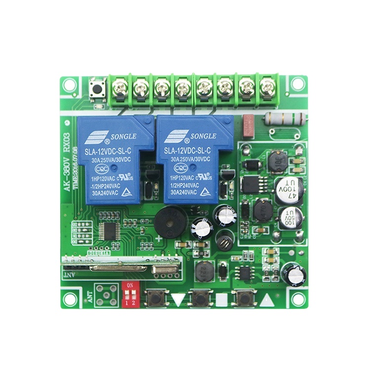 Century Aoke DC12V-48V 2 каналов с большим числом значений напряжения универсальный Mini РФ Пульт дистанционного управления беспроводной автомеханический переключатель приемник