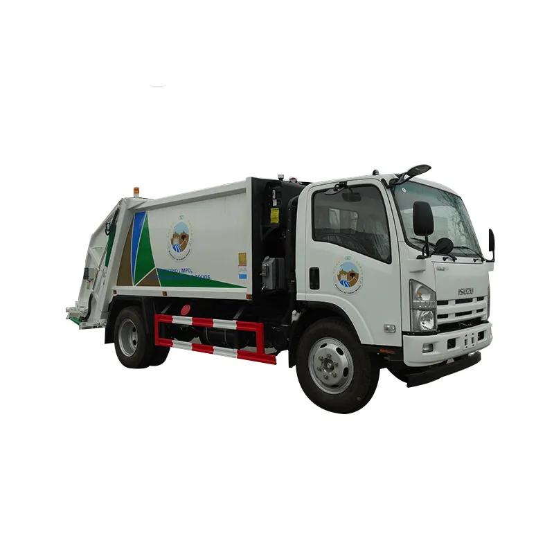 4X2 Light duty garbage collection equipment garbage compactor truck