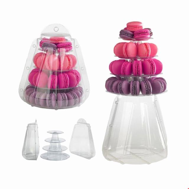 4,6 Tiers Macaron Display Stand Round Macaroon Tower Cupcake Display Stand Fondant Cake Stands Wedding Cake Decoration Cake Too