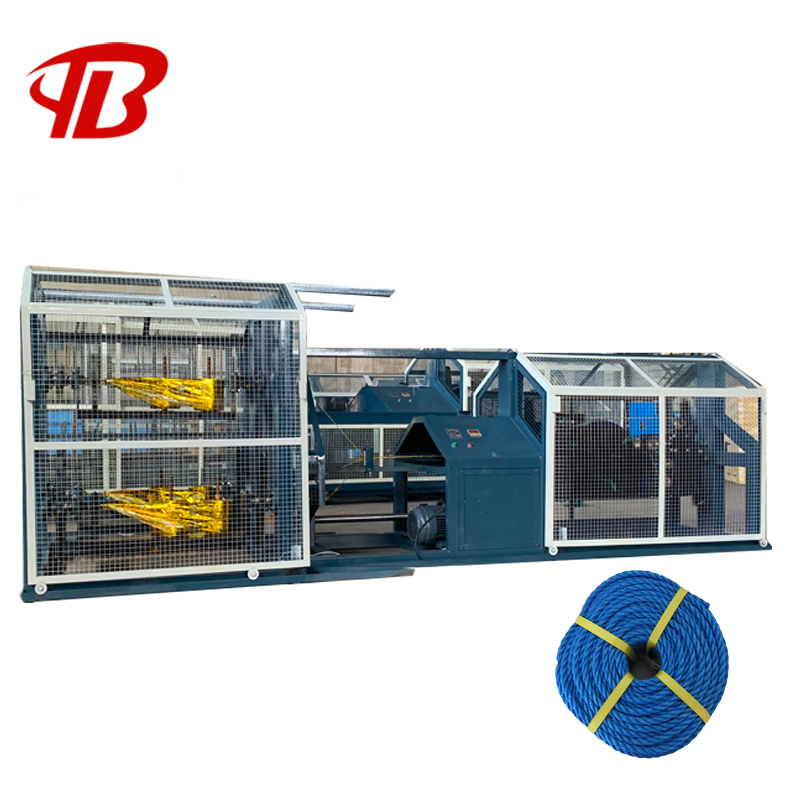 Hot selling PP rope making machine twisted rope plant with high quality