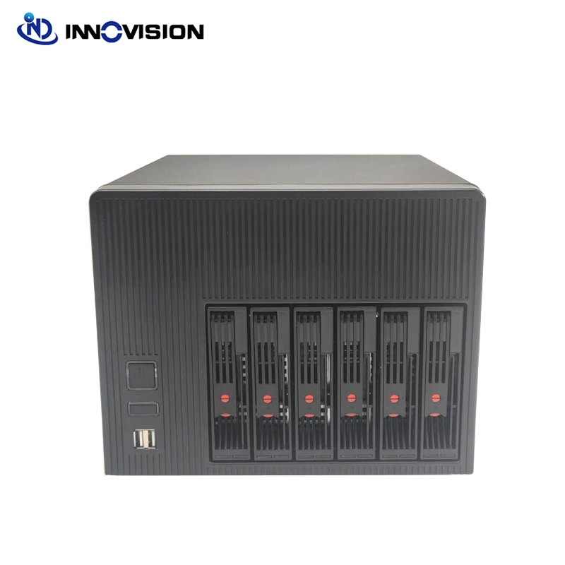 2021 Новинка Высокое качество 6bays NAS чехол для хранения Горячая замена сервер шасси с 6 ГБ sata backplane