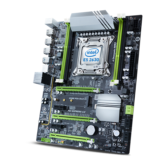 Jieshuo X79 большая материнская плата E5 2630 CPU M.2 USB3.0 LGA 2011 настольные компьютерные материнские платы