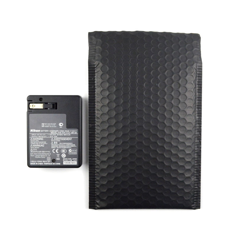 Customized Black Bubble Mailer Wrap Padded Envelopes Shipping Black Mailer Bag