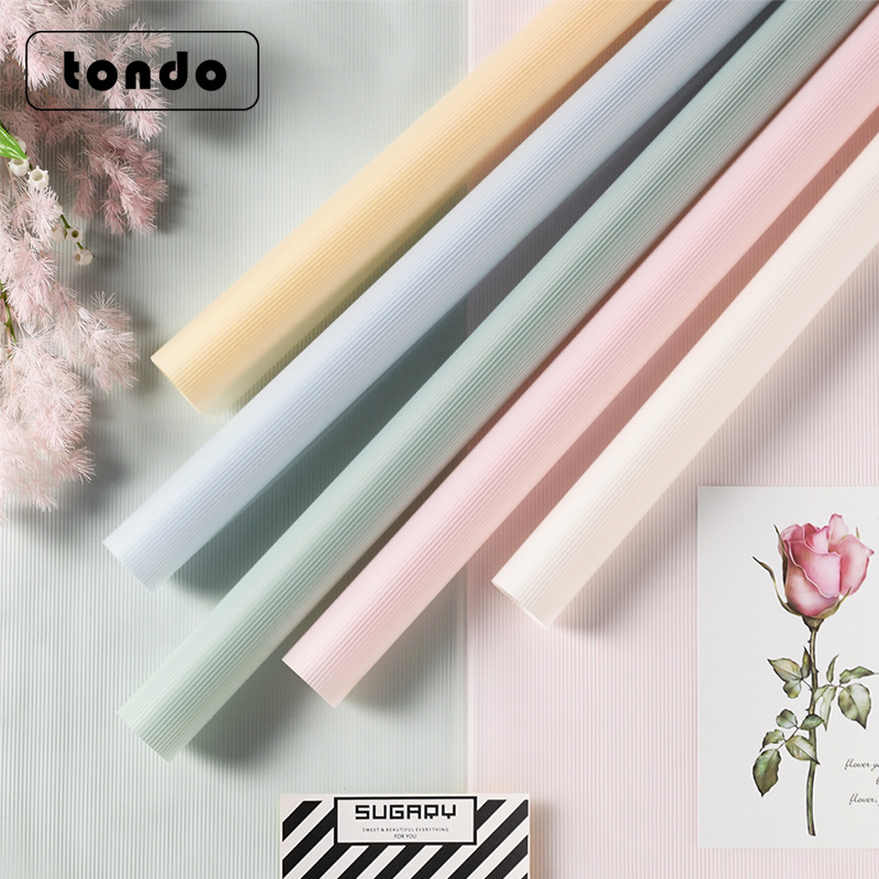 Tondo 2021 новый дизайн 20 листов/пакет Водонепроницаемая Корейская Цветочная упаковочная бумага для цветов