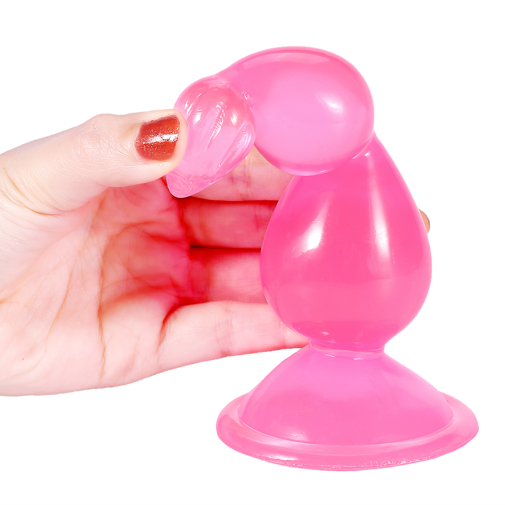 Anal Butt Plug Vibrator Dildo Beads Prostate Massager Sex Toy Beginner Set Adult Women