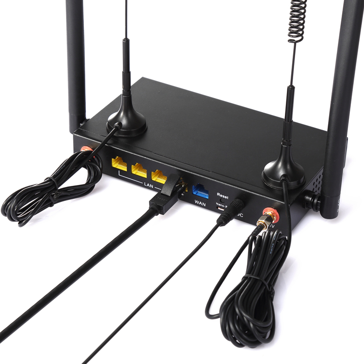 4 порта lan 1 порт wan 300 Мбит/с Cat 4 МОДЕМ wifi 4g слот для sim-карты
