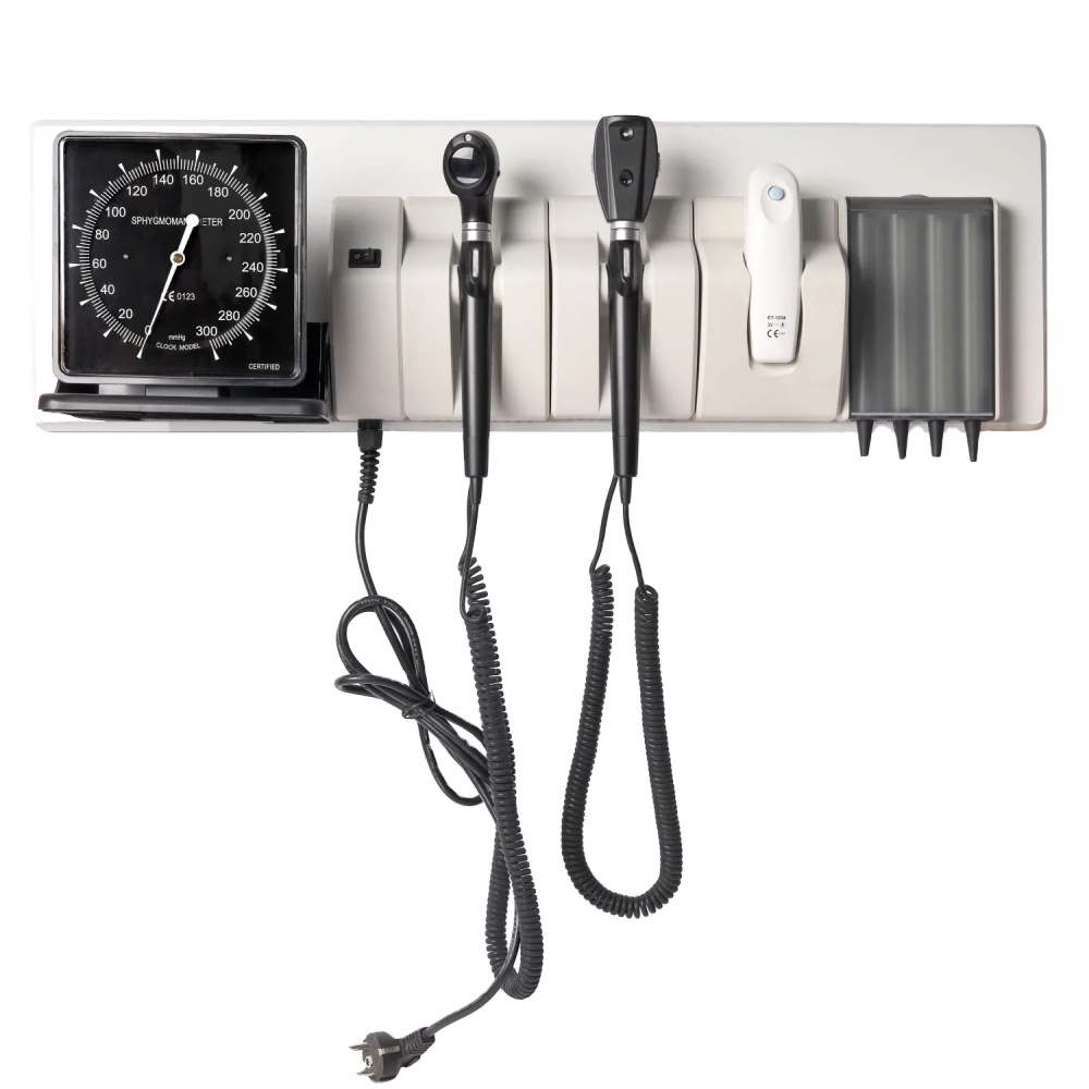 High-Quality Comprehensive Ear, Nose, and Throat (ENT) Diagnostic Set with Wall-Mounted Configuration