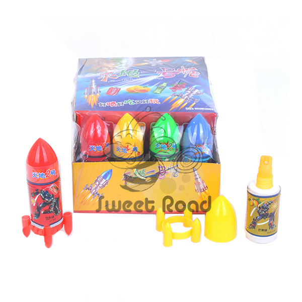 Цветные Жидкие конфеты Rocket Spray Candy