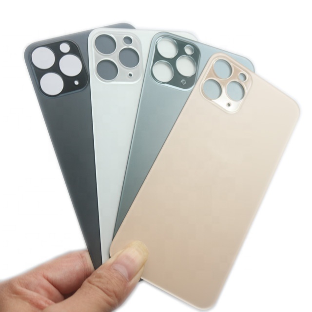 YWangSen большое отверстие батарея Задняя стеклянная крышка для iPhone 11 pro
