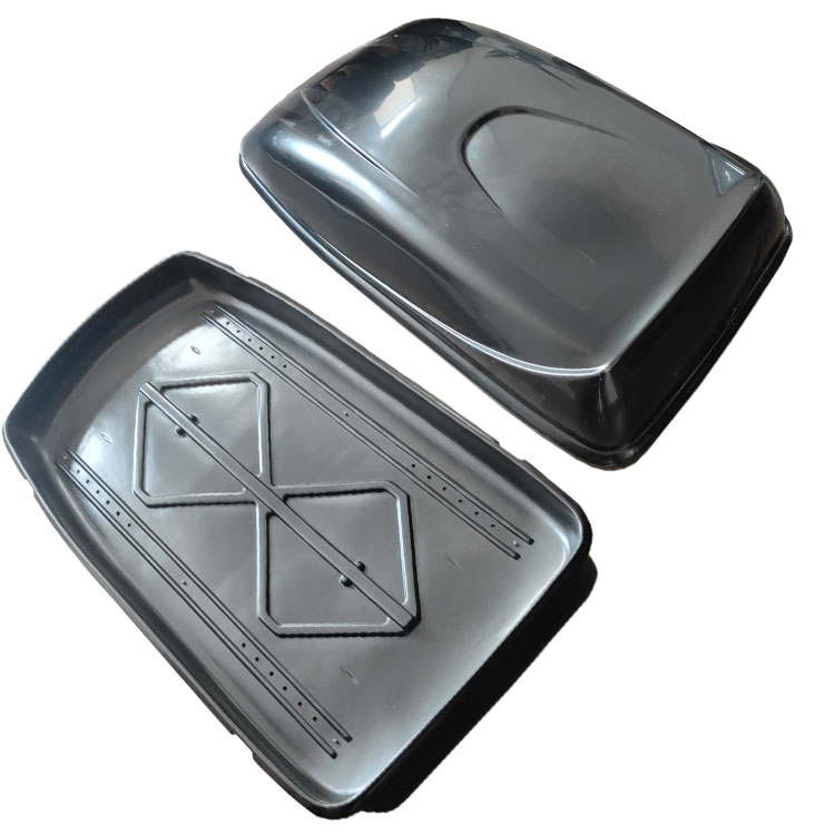2021 China supplier Custom waterproof Plastic Thermoformed Caja de techo SUV RV roof box 360L 400L 500L 520L 600L for SUV Car