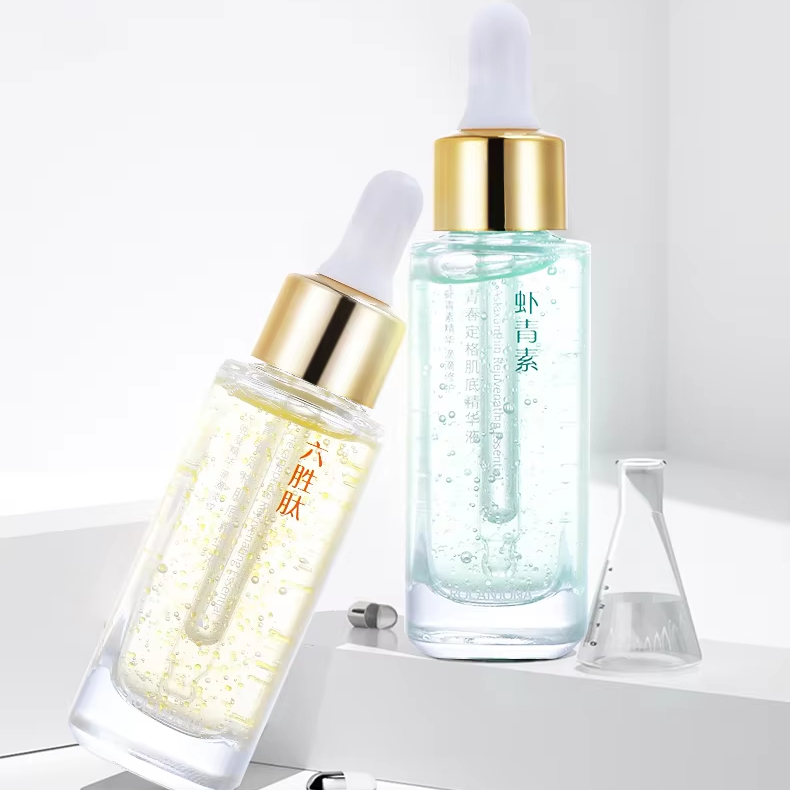 OEM Rolanjona Astaxanthin Hexapeptide Essence Face Serum Anti-Aging Lightening Dark Spot Correct Facial Serum Liquid